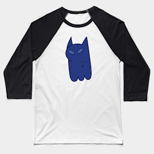 Blue Ghost Cat Baseball T-Shirt